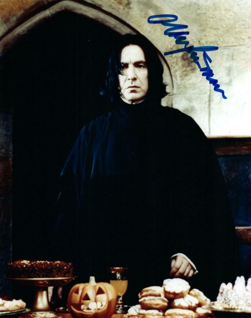 Alan Rickman Signed 8x10 Photo Poster painting Autographed Picture plus COA