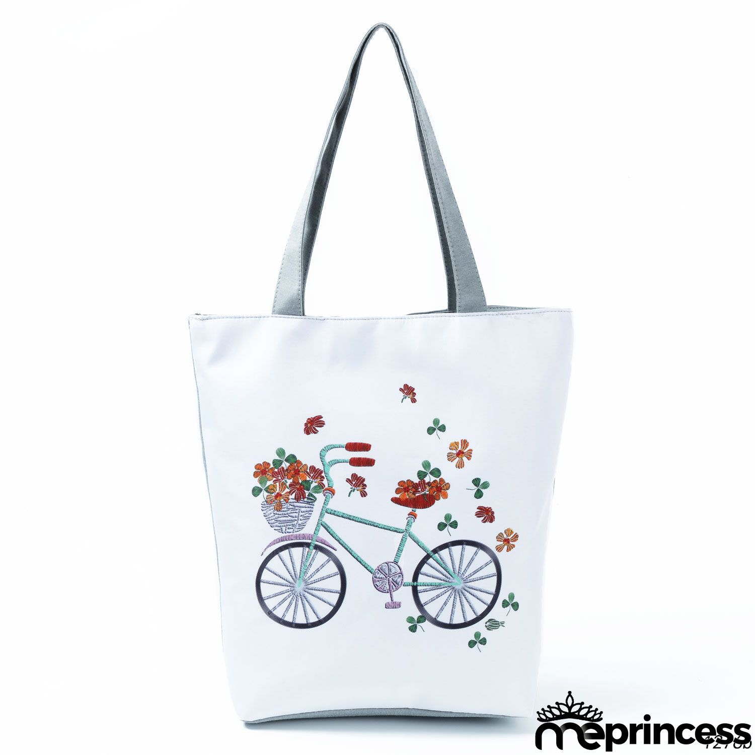 Women's Eiffel Tower Butterfly 3D Print One Shoulder Shopping Bag