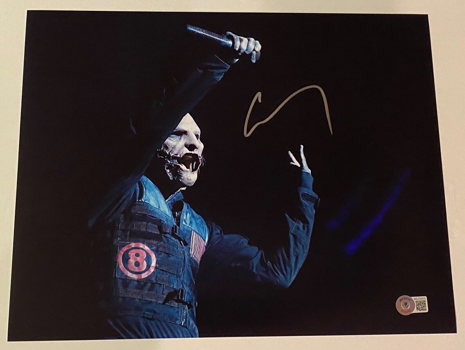 Corey Taylor Signed Autograph 11x14 Photo Poster painting Slipknot Stone Sour Proof Beckett COA