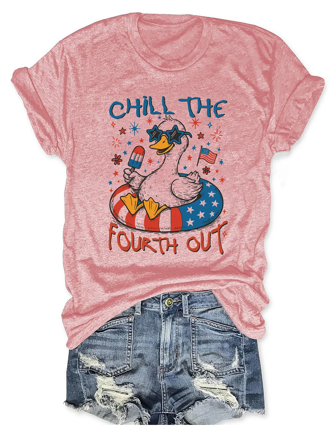 Chill The Fourth Out T-shirt