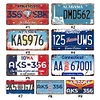 U.S. states - Car License(6*12Inch) - Garage