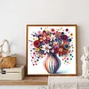 Diamond Painting-DIY Full Round Drill Beautiful Vase Bouquet(40x40cm)
