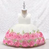 Baby Girl Flower Baptism Newborn Wedding Infant Party Dresses