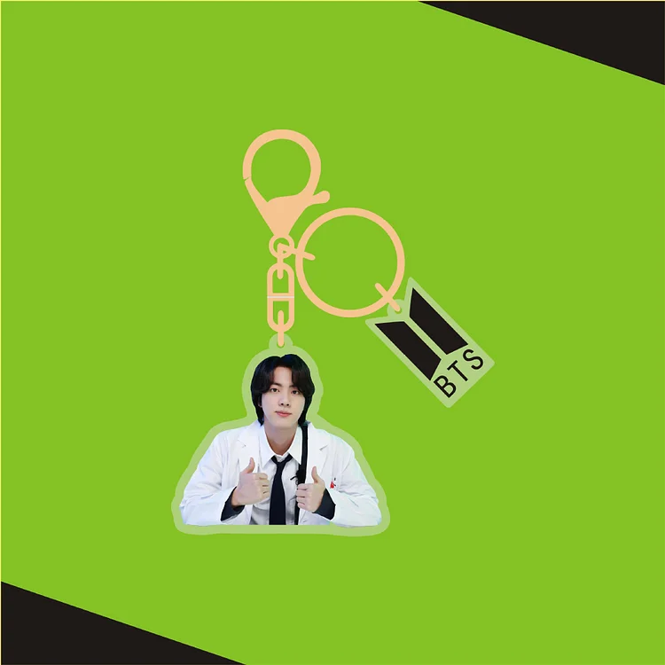BTS Member Acrylic Keychain