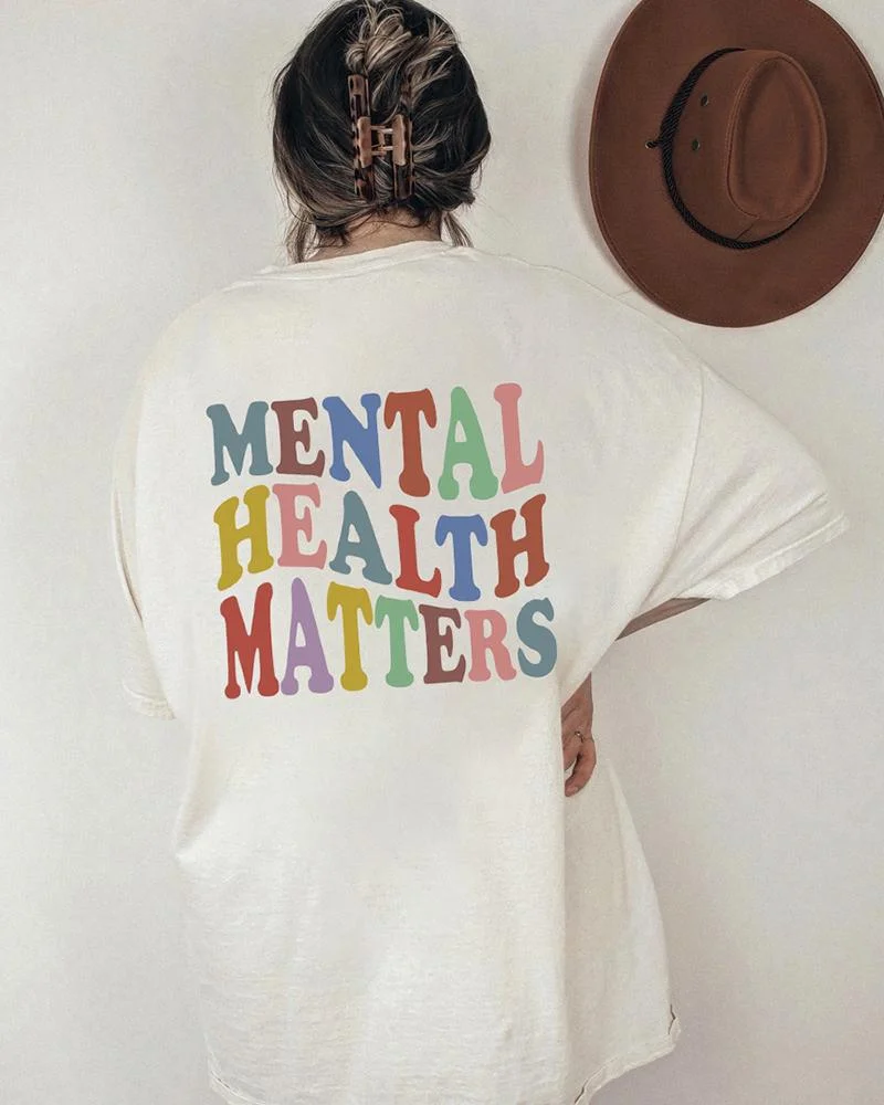 Plus Size Mental Health Matters T-Shirt
