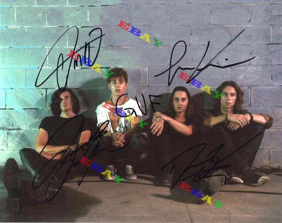 Greta Van Fleet Autographed signed 8x10 Photo Poster painting Reprint