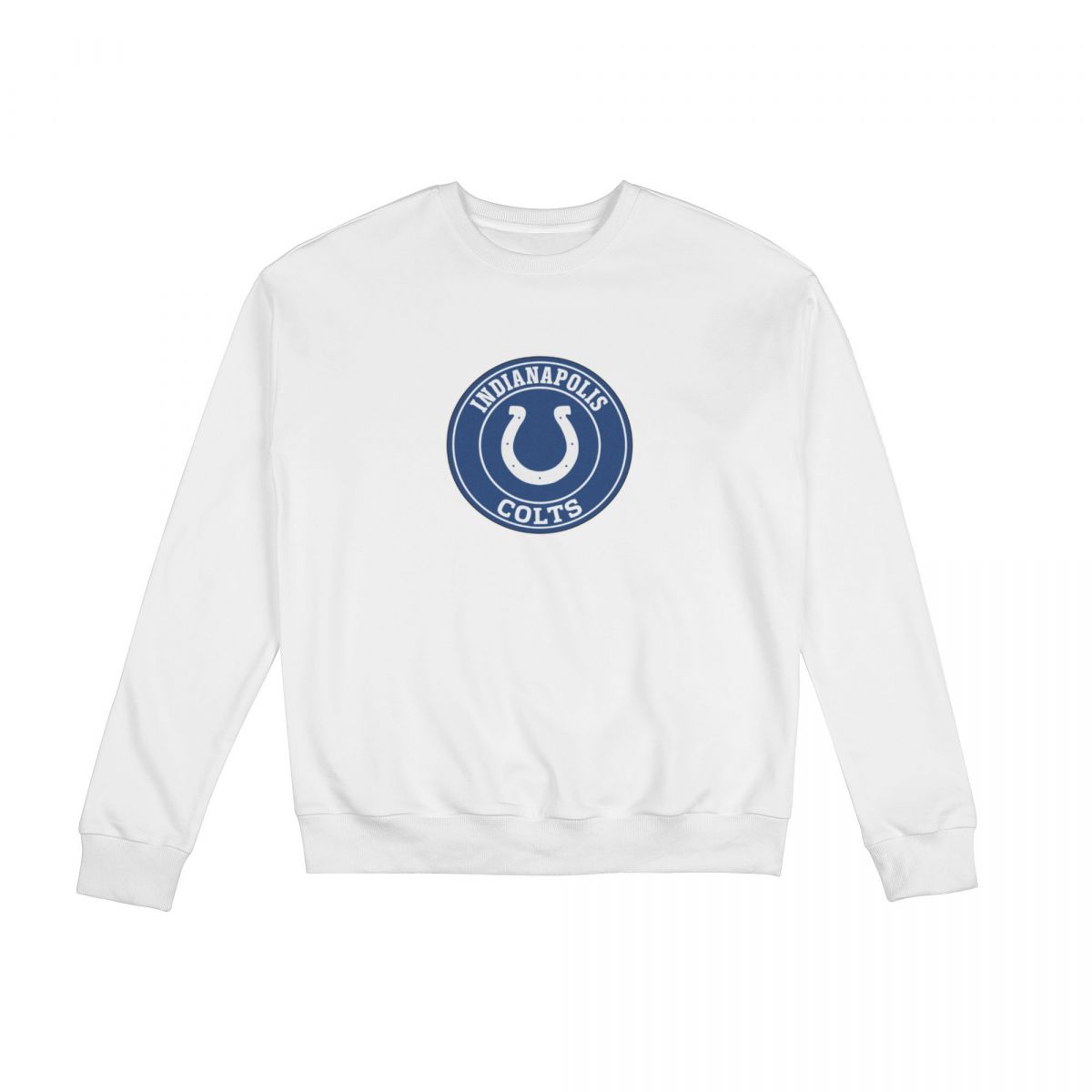 Indianapolis Colts Circle Logo Long Sleeve Sweatshirt