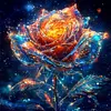Diamond Painting -DIY Round Drill Shiny Rose(40x40cm)