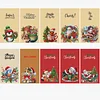 (US Only)10pcs DIY Diamond Art Greeting Cards Congratulations Cards & Gifts (Christmas)