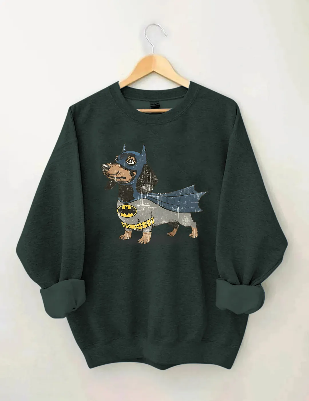 Dachshund Superhero Sweatshirt