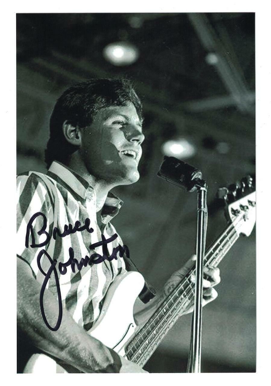 Bruce Johnston Signed Autographed 4 x 6 Photo Poster painting Singer Musician Beach Boys B