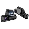 3 Lens Auto Video Camera Loop Recording HD 1080P Car Camcorder Front Rear Camera
