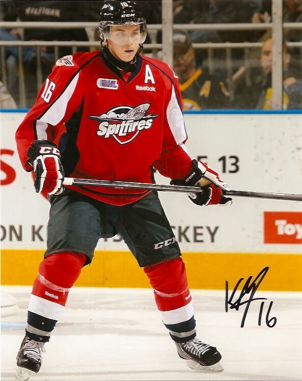 Windsor Spitfires Kerby Rychel Autographed Signed 8x10 Photo Poster painting COA