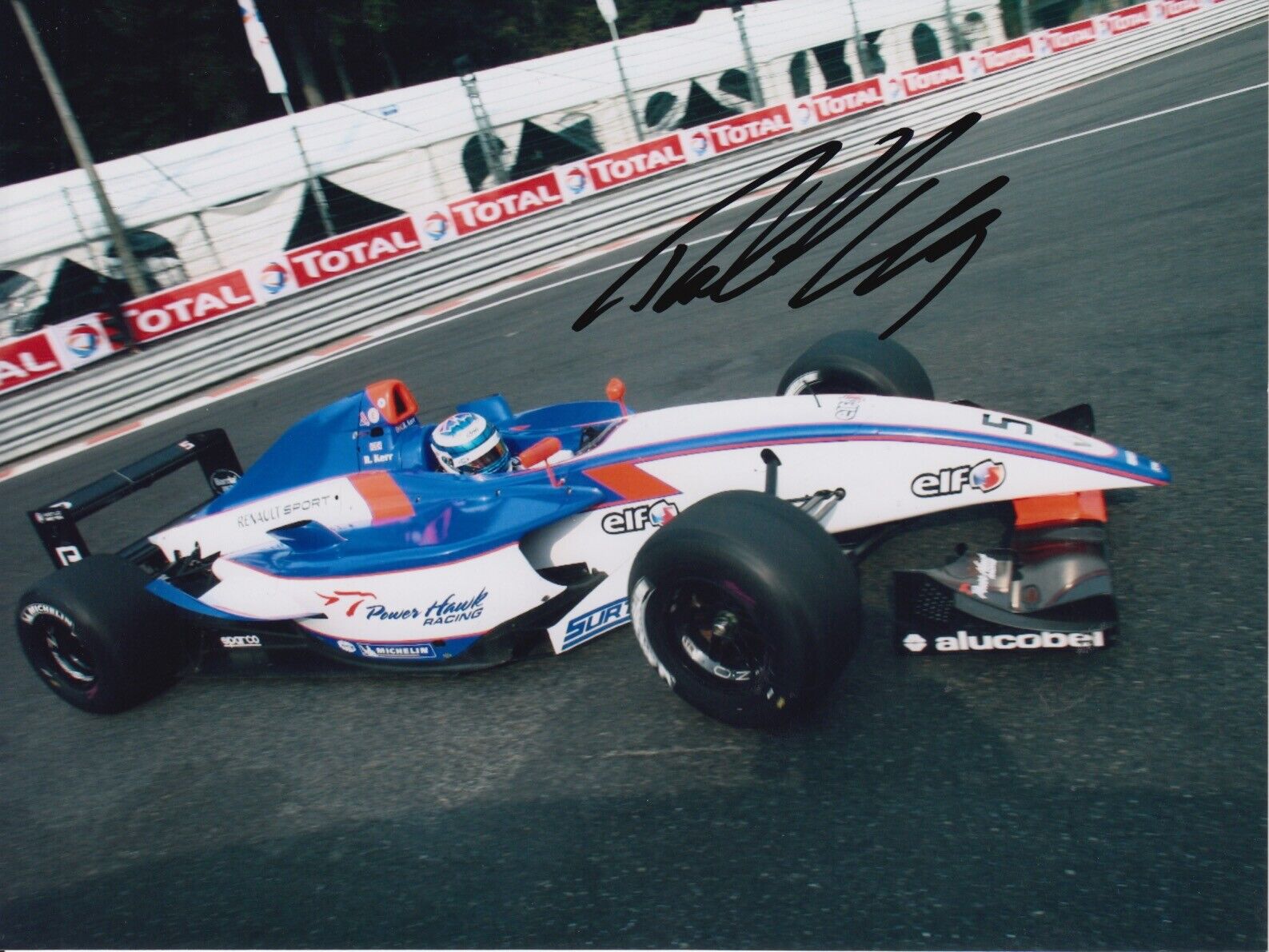 Robbie Kerr Hand Signed 8x6 Photo Poster painting - Renault World Series Autograph 5.