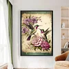 Birds Flower -11CT Stamped Cross Stitch Kit(40*60cm)