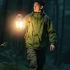 Solar Foldable Camping Light Rechargeable Portable Flashlight Hanging Tent Light