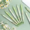 6PCS Matcha Blue Pink 0.5mm Black Gel Pen Set School Student Office Cute Stationery