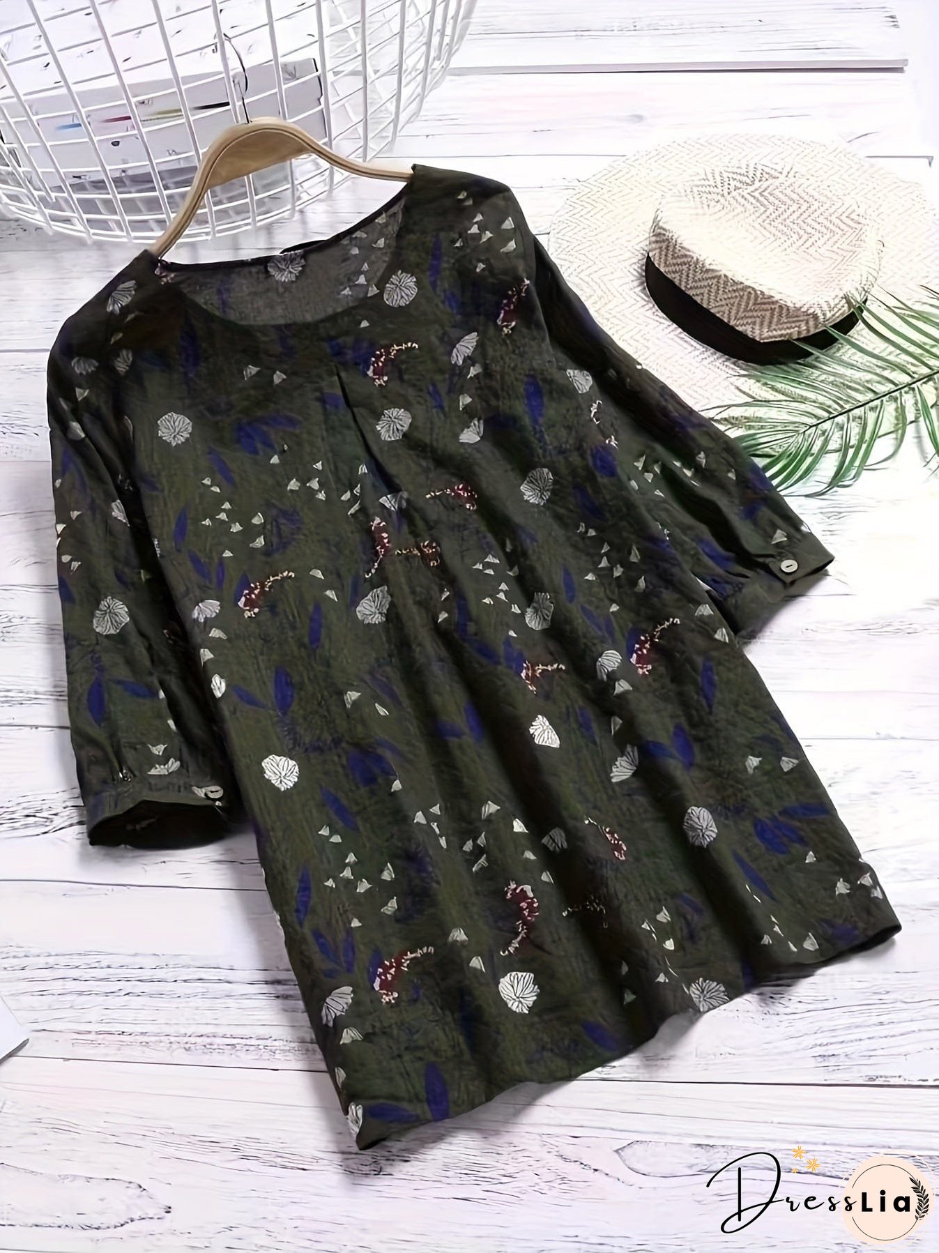 Printed Plus Size Tunic