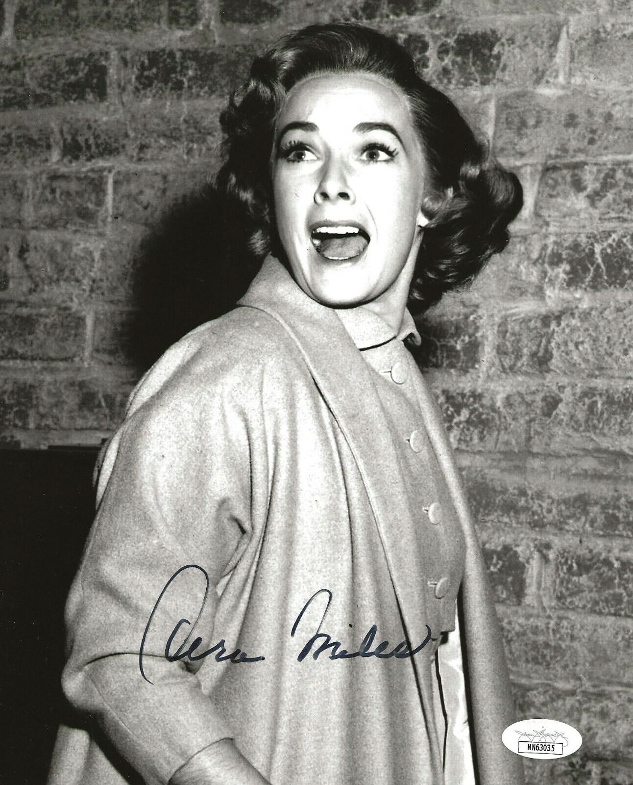 Vera Miles Psycho signed 8x10 Photo Poster painting autographed Lila Crane JSA COA