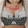 Triumph-Regulowany biustonosz z haftowaną koronką (M-7XL)