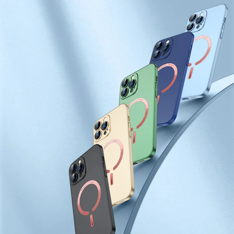 Suitable For iPhone13/14 Wireless Magnetic Attraction Mobile Phone Case