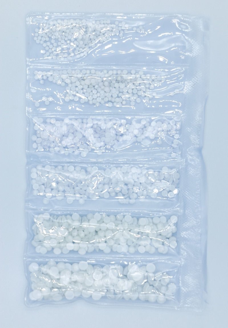 1580pc/bag Mix Colors Fluorescence Crystal AB Glass Nail Art Rhinestones SS6-20 Strass Nail Art Decorations Rhinestones Luminous