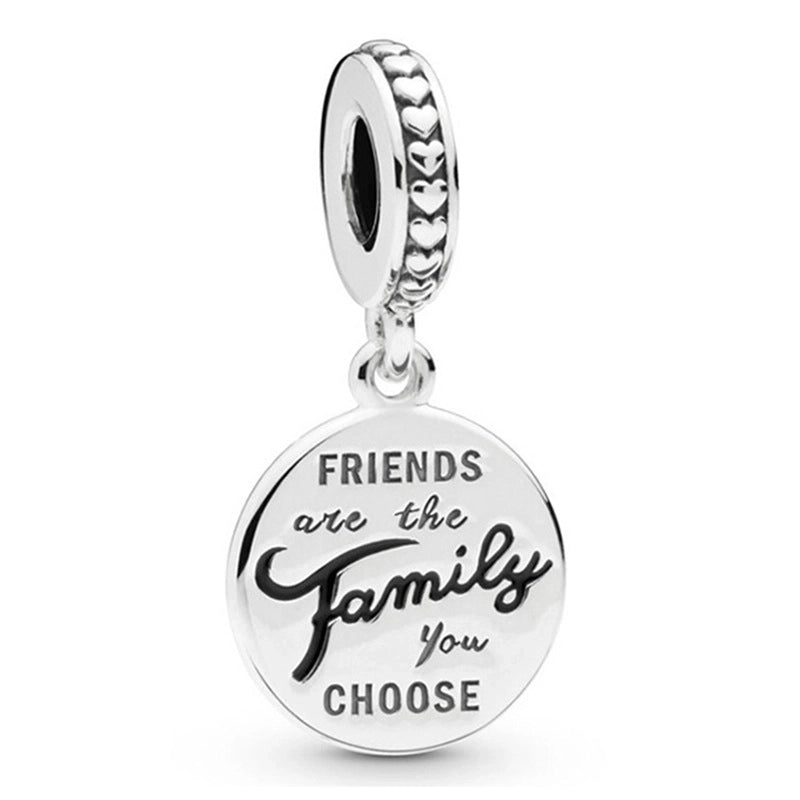 1 PC/Package Metal Rhinestones Plating Inlay Polished Pendant Beads