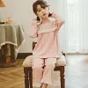 Kid Girl Autumn Thin Long-sleeved Loungewear Pajamas