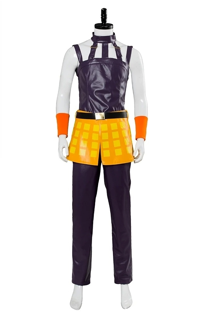 Golden Wind Narancia Ghirga Cosplay Costume