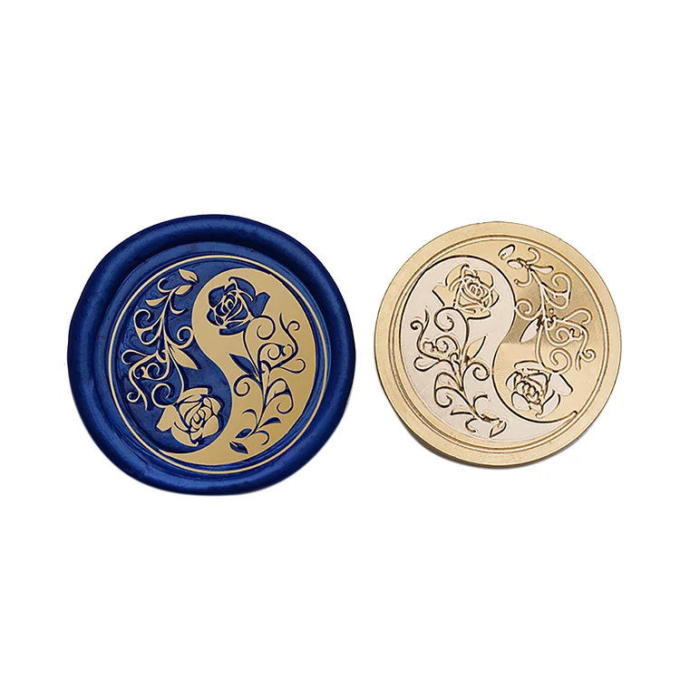 Diy Fire Lacquer Round Sealing Wax Stamp Head gbfke