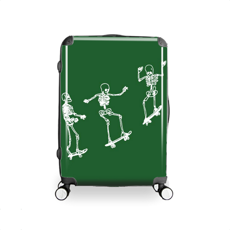 Skeletons Play Skateboards, Skateboarding Hardside Luggage