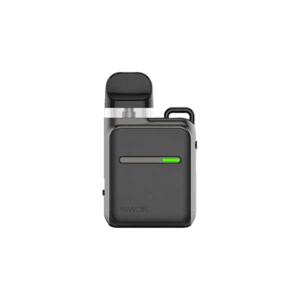 SMOK Novo Master Box 30W pod system, gunmetal black, with green LED indicator.