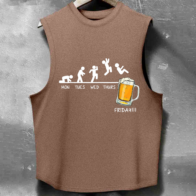 Beer Men's washed Tank