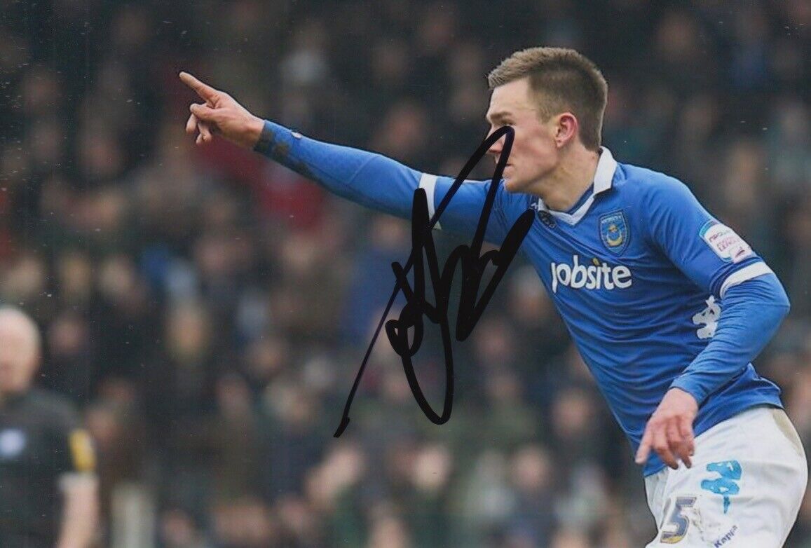 JED WALLACE HAND SIGNED 6X4 Photo Poster painting PORTSMOUTH FOOTBALL AUTOGRAPH 1