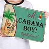 Cabana Boy - Metal Tin Signs(8*12Inch/12*16Inch) - Bar