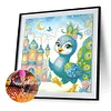Peacock - Crystal Rhinestone Diamond Painting