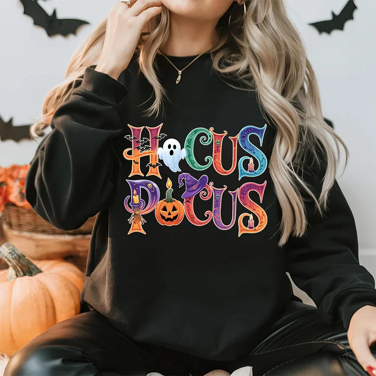Hocus Pocus T-shirt, Funny Halloween V-neck, Sweatshirt, Hoodie