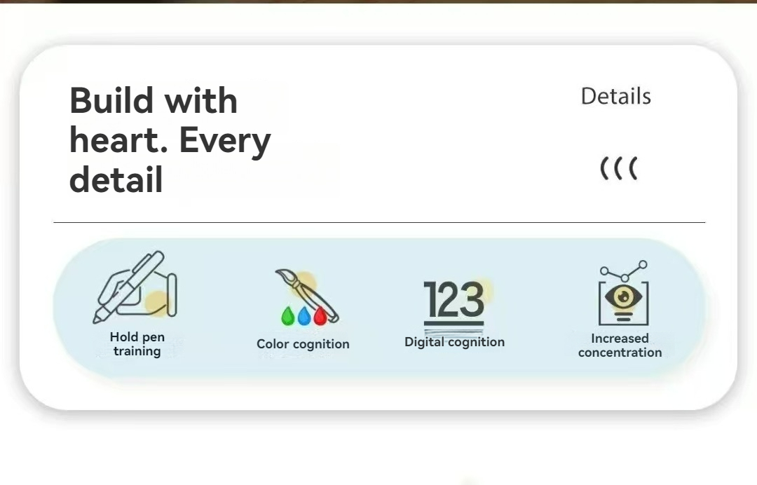 Tegooe Wooden Magnetic Maze Puzzle Board - Fine Motor Skill Color Sorting Game for Toddlers