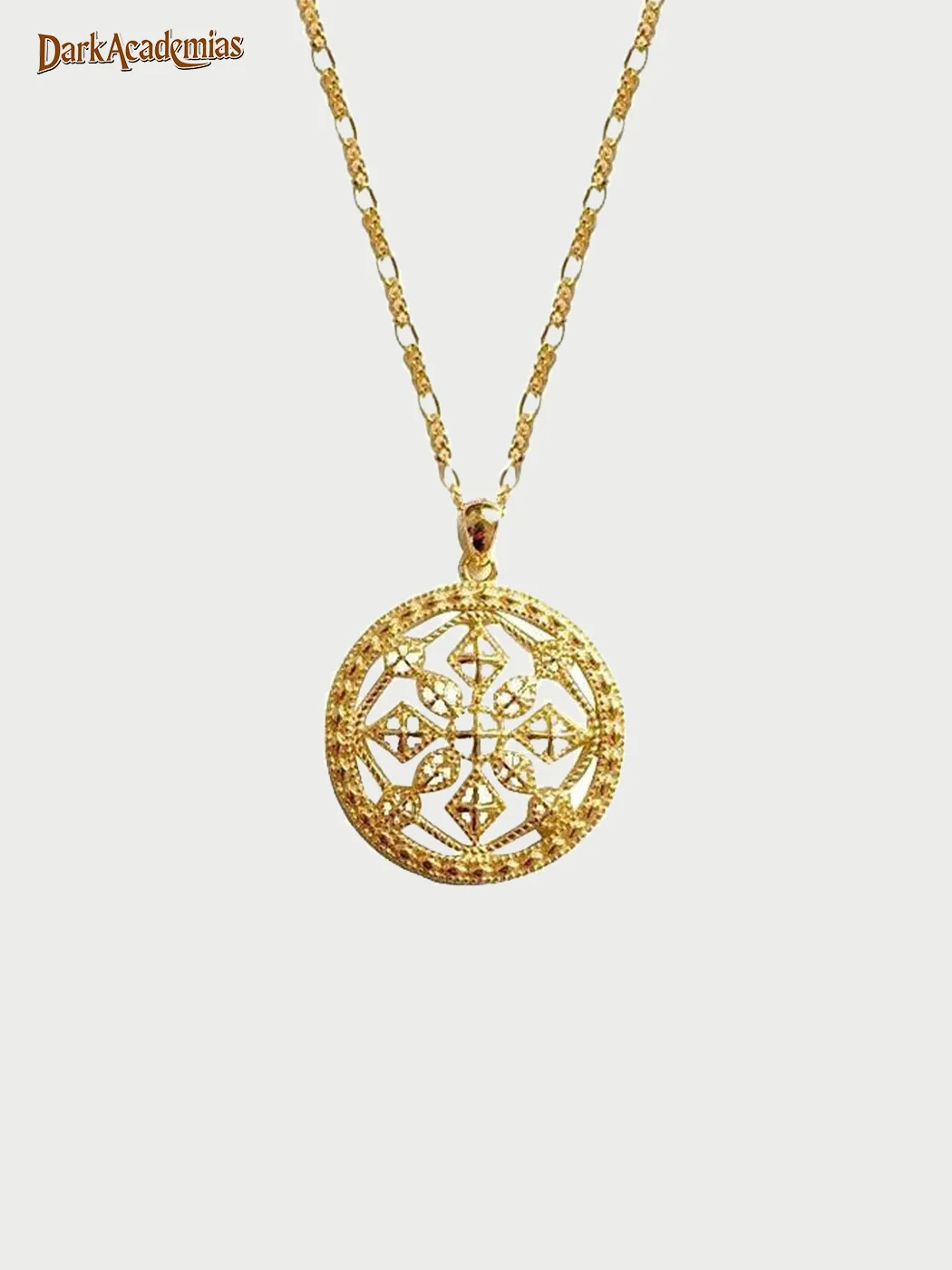 Vintage Astrolabe Necklace / DarkAcademias /Darkacademias