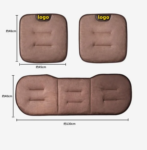 Deerskin Velvet Autumn And Winter Plush Cushion