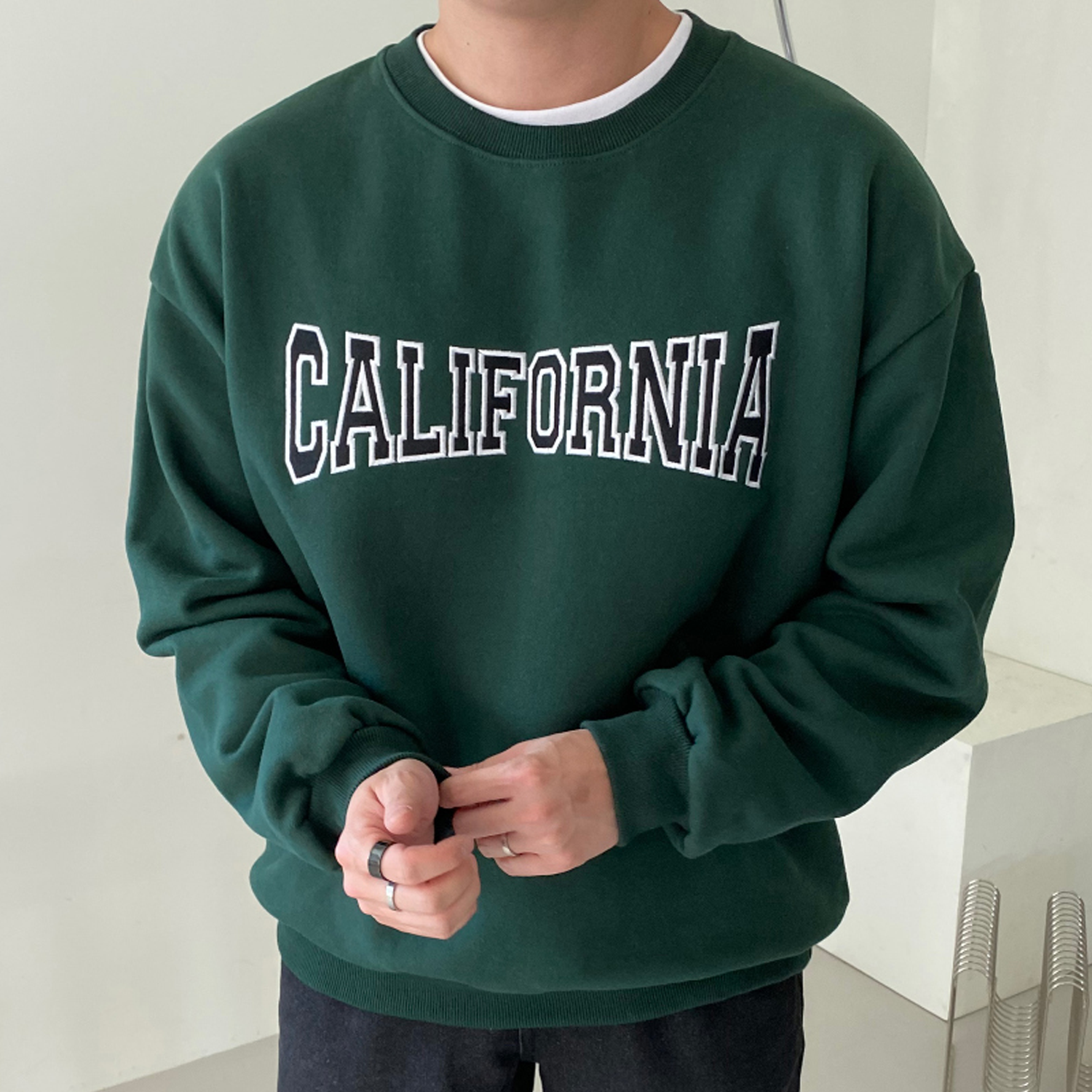Men's Vintage 'California' Crew Neck Sweatshirt Lixishop 