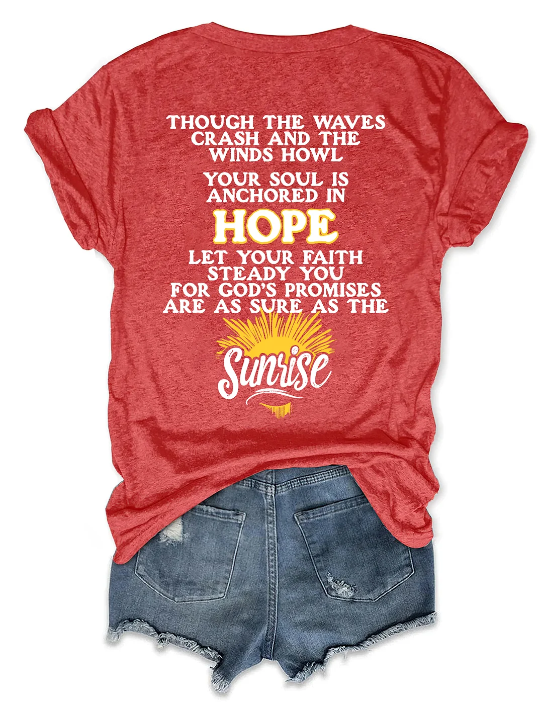 Anchor In The Storm Faith T-shirt