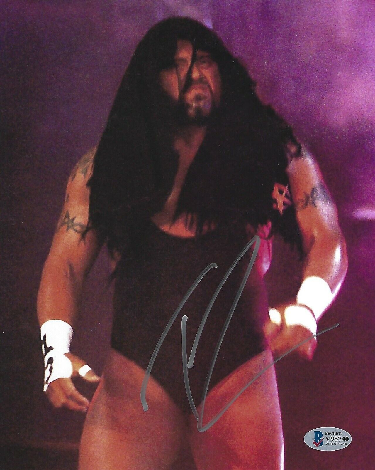 Taz Tazz Signed 8x10 Photo Poster painting BAS COA AEW ECW TNA New Japan Pro Wrestling Autograph