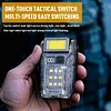 COB+SMD LED Camping Work Light Rechargeable Mini Flashlight Hat Clip Torch Light