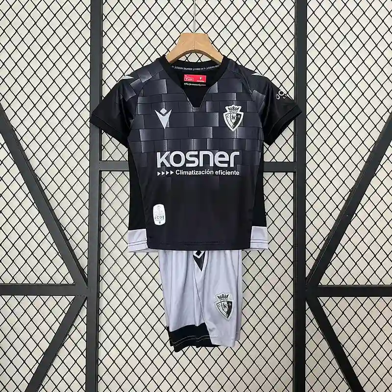 24/25 Kids Osasuna Soccer Jersey Second Away