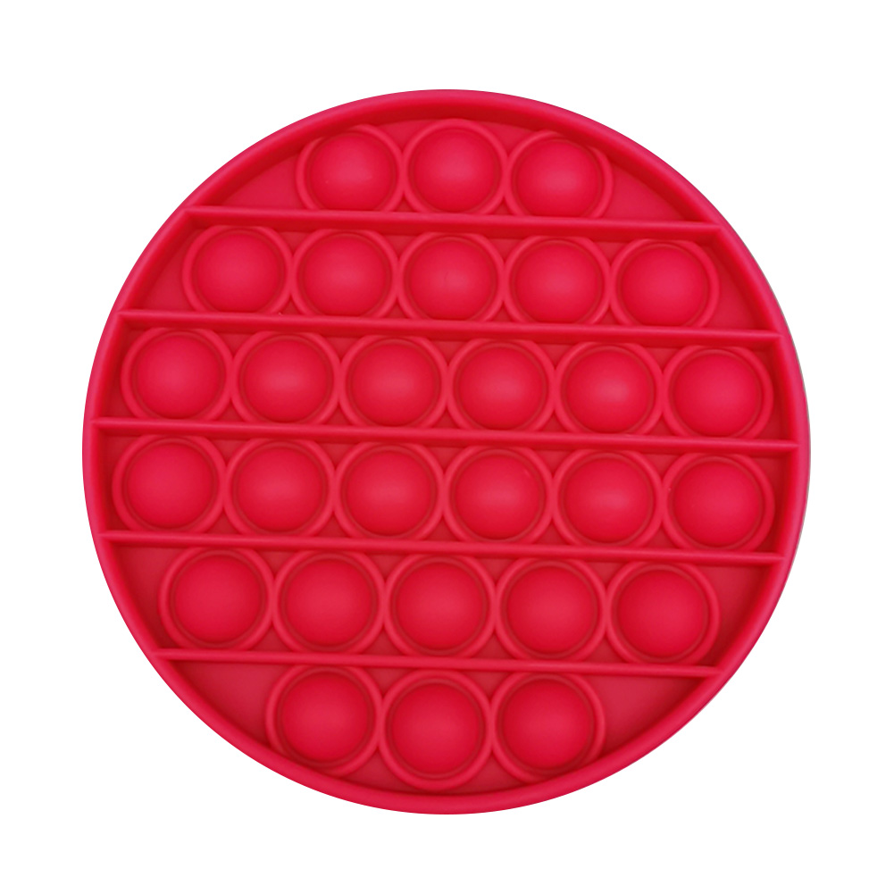 

Rose Red Round - Pop It Fidget Toy, 501 Original