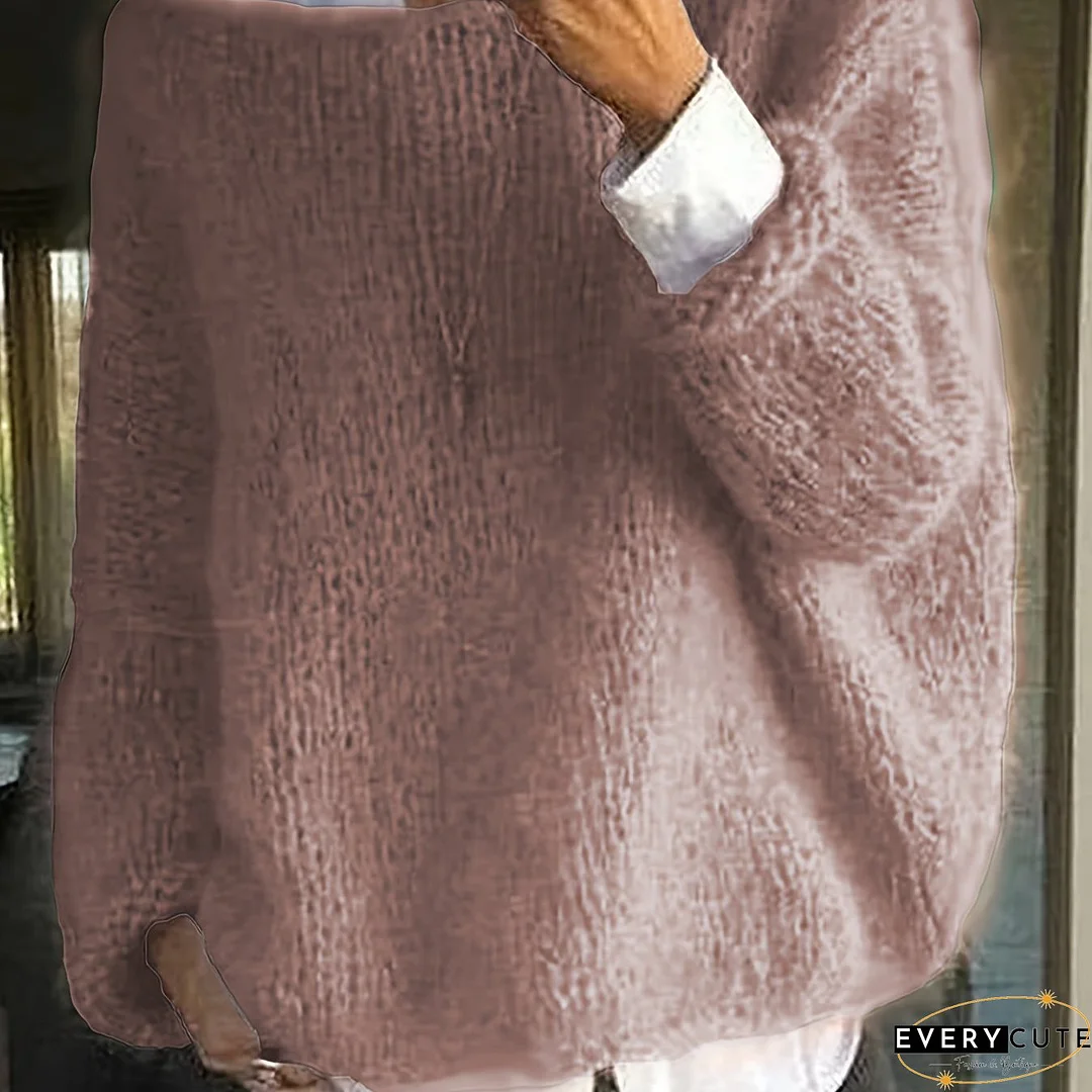 Edgy and snug Sweater