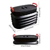 37L Car Trash Can Folding Bucket Multifunctional Storage Bucket Car Rubbish Bin