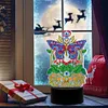 DIY Diamond Painting 7 Color Night Light Lamp Home Decoration Ornament Gift Kit(Butterfly)