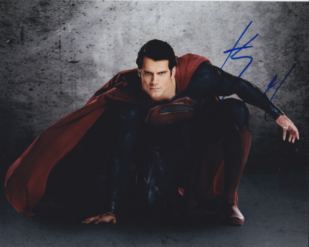 Henry Cavill (Superman) signed 8X10 Photo Poster painting